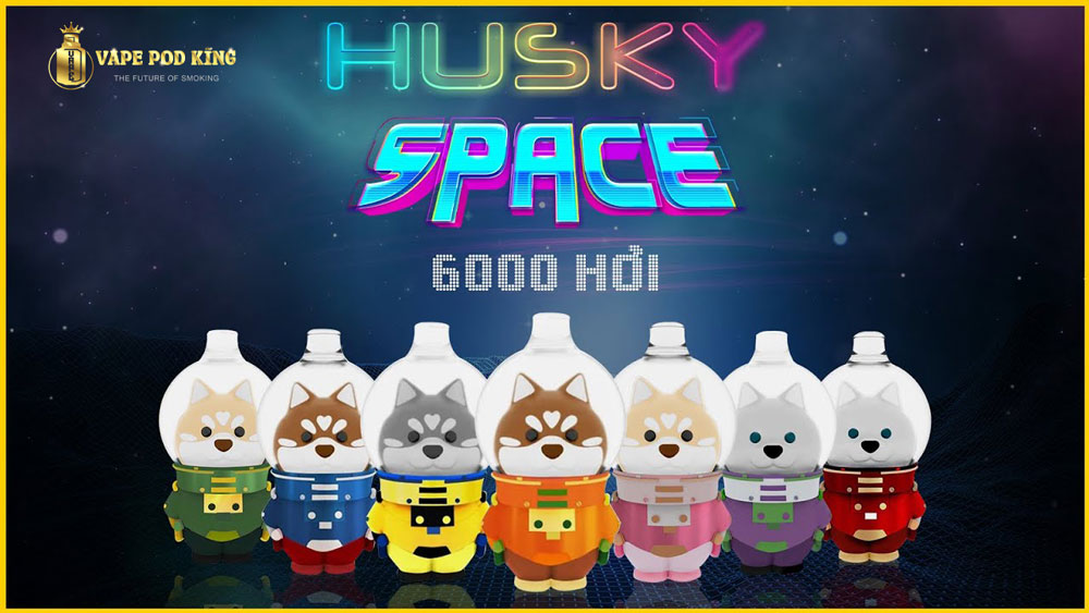 Husky Space Pod 6000 Hơi Pod 1 Lần