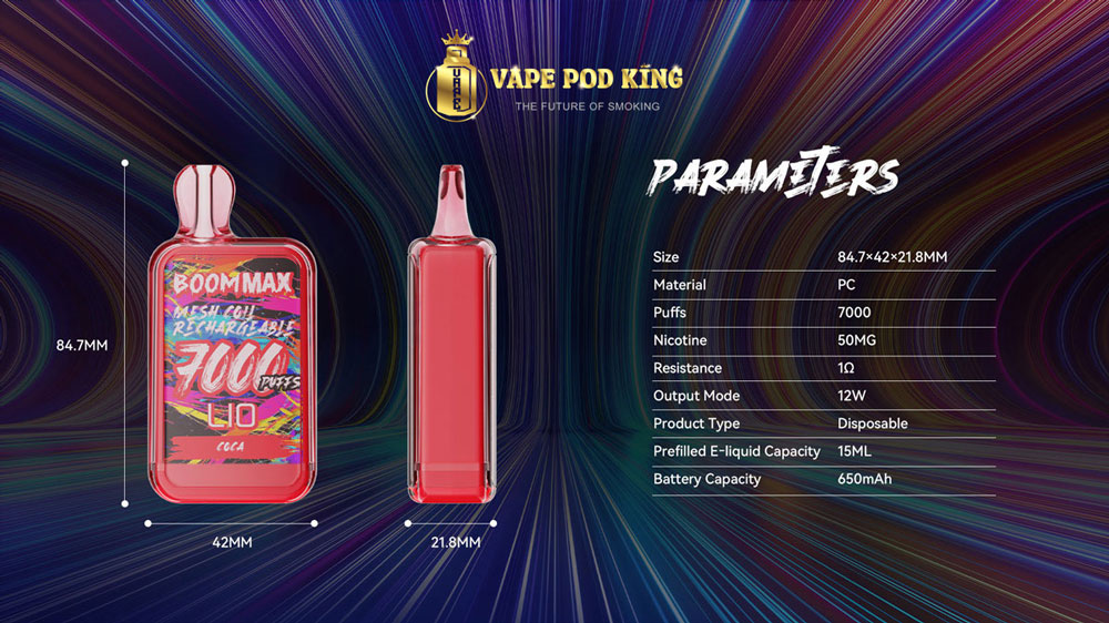 Lio Boom Max 7000 Hơi Pod 1 Lần