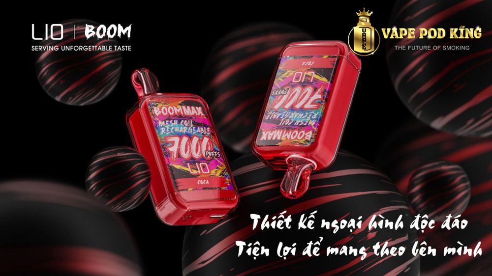 Lio Boom Max 7000 Hơi Pod 1 Lần