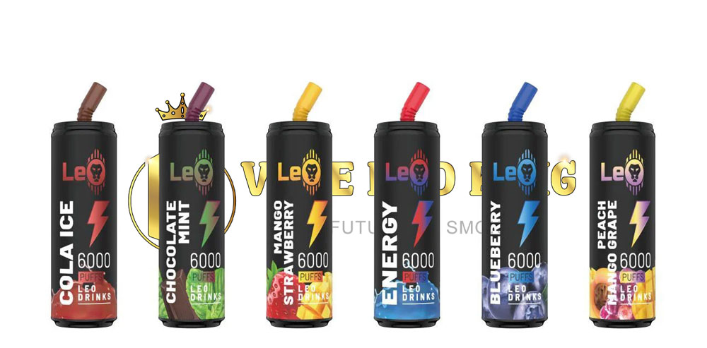 Pod Leo Lon Nước Ngọt 6000 Hơi Pod 1 lần