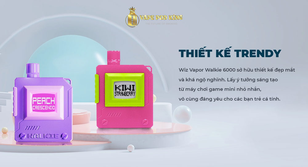 Pod Walkie 6000 Hơi Pod 1 Lần