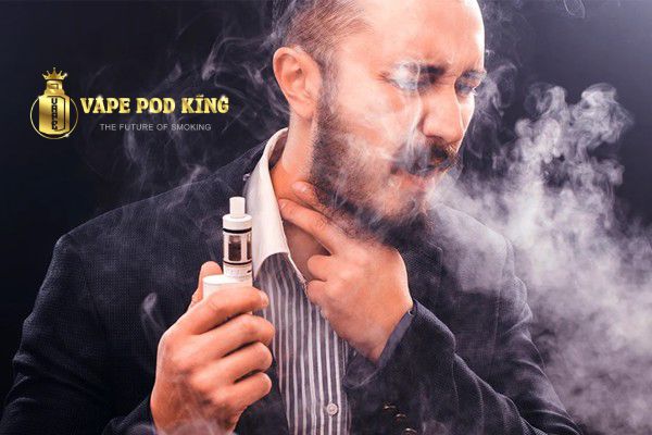Lỗi vape pod bị khét khi hút