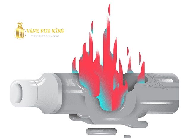 Hút Vape có thực sự gây cháy nổ