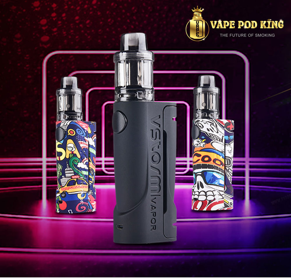 Eco Disposable 90W Tank Kit - Vapor Storm