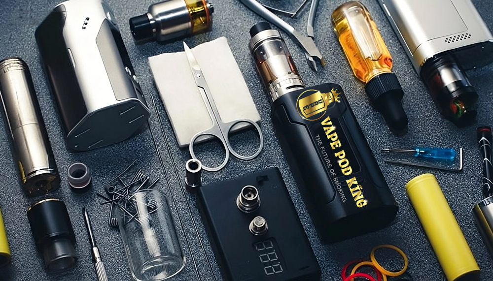 Các loại phụ kiện Vape pod đang hiện hành trên thị trường.