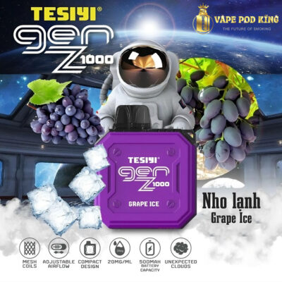 Tesiyi Pod 1000 Hơi Pod 1 Lần