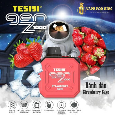 Tesiyi Pod 1000 Hơi Pod 1 Lần