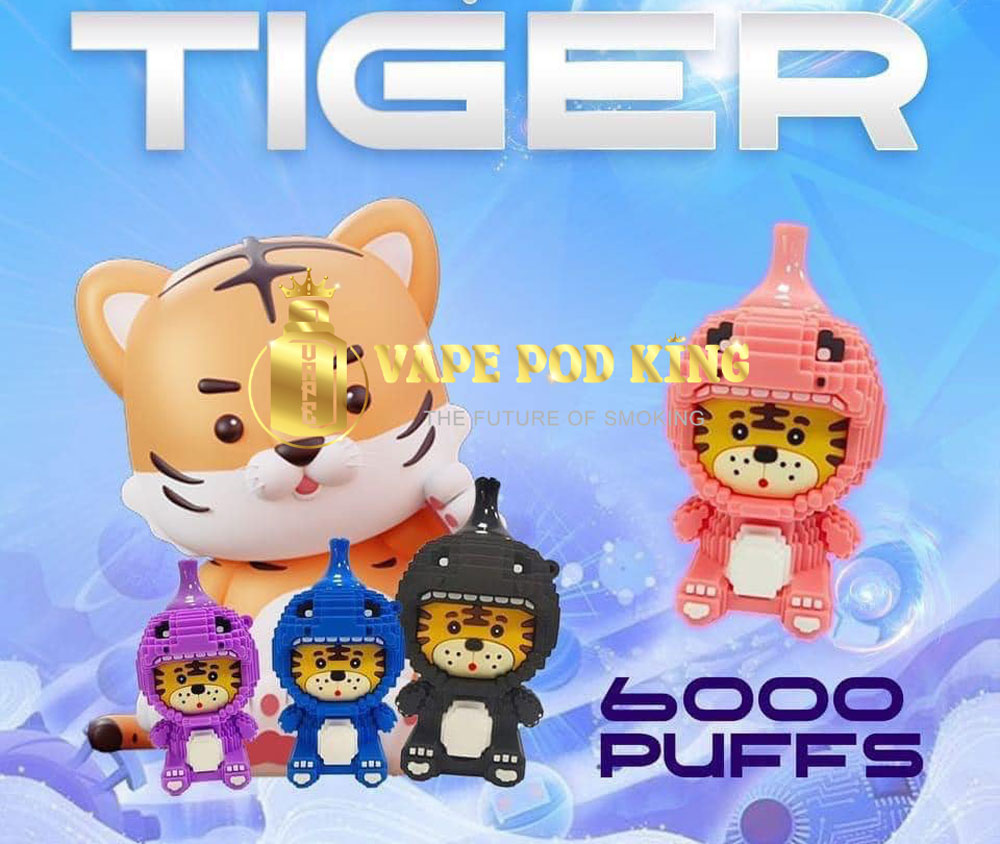 Tiger Pod 6,000 hơi - “ siêu cấp cute”