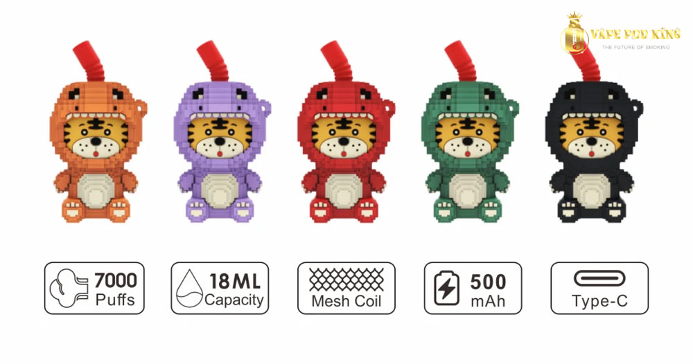 Tiger Pod 6,000 hơi