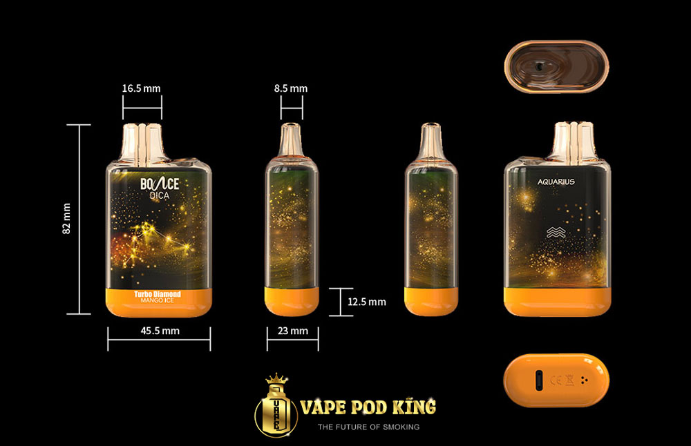 Thông tin kỹ thuật của Turbo Diamond Pod.