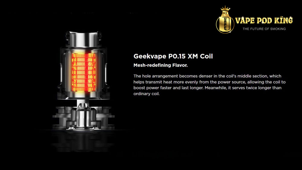 Tính năng nổi bật của Geekvape Z100c Dna Coil lưới Mesh P0.15 XM
