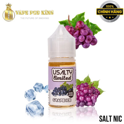 Usalty Limited Nho Mỹ Lạnh - Grape Ice 30ml