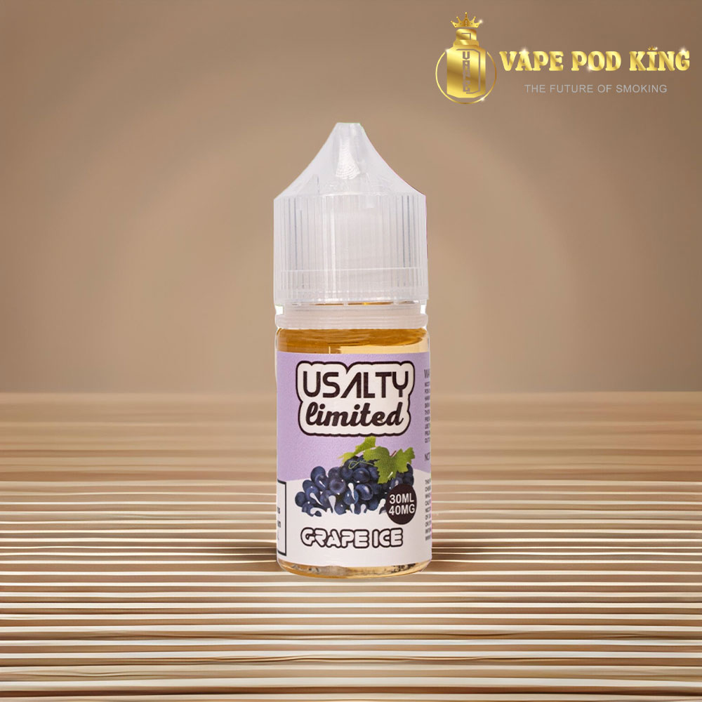 Usalty Limited Nho Mỹ Lạnh - Grape Ice 30ml