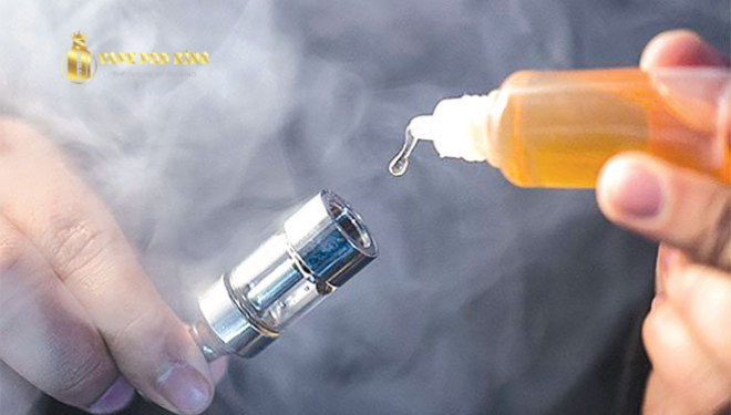 nguyên nhân gây rò rỉ tinh dầu vape