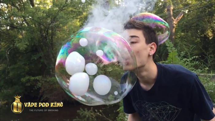 Tạo bong bóng khói smoke bobble