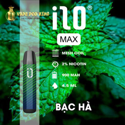 Ilo Max 1600 Hơi Pod 1 Lần