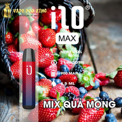 Ilo Max 1600 Hơi Pod 1 Lần