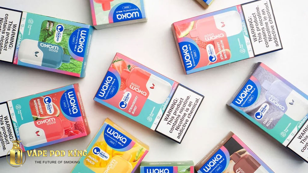 Waka SoMatch MB6000 Hơi Pod 1 lần