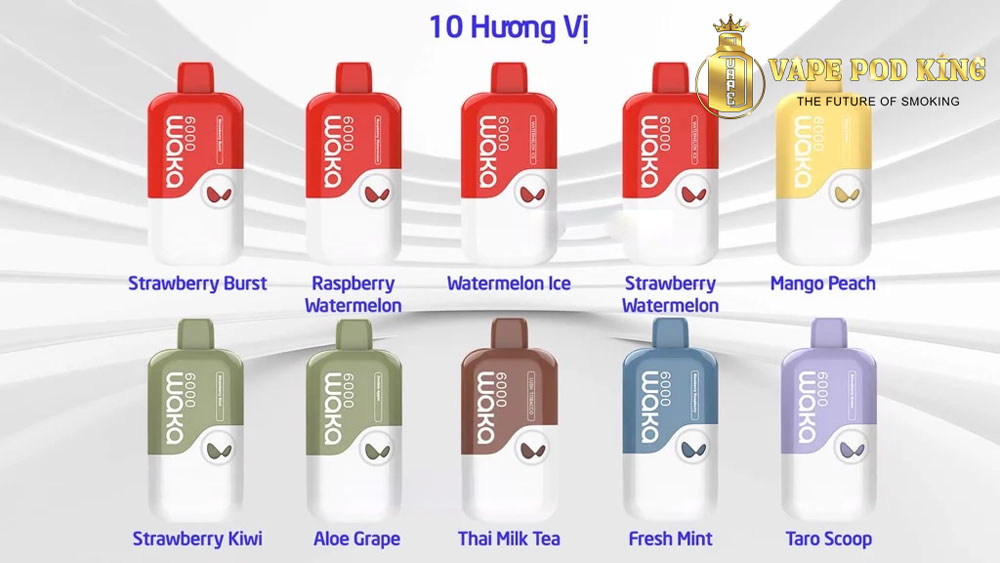 Waka SoMatch MB6000 Hơi Pod 1 lần