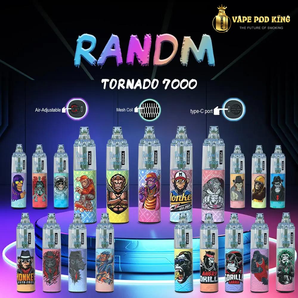 Randm Tornado 7000 Hơi