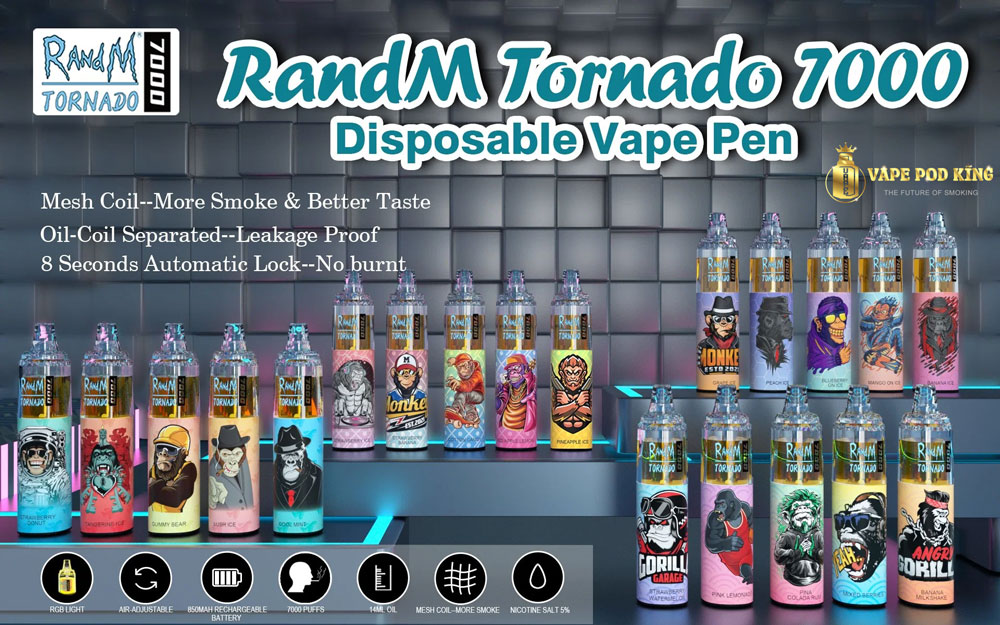 Randm Tornado 7000 Hơi