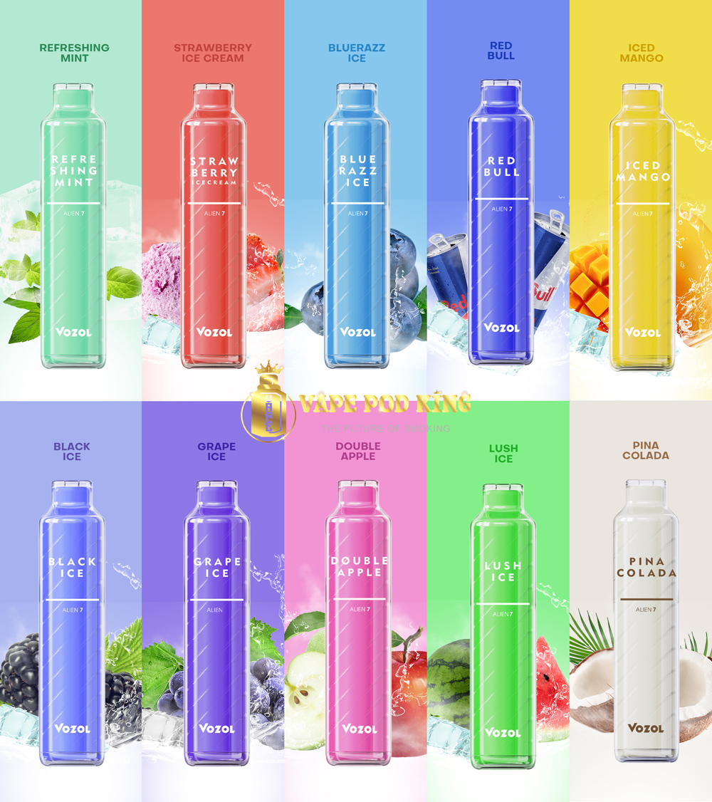 Vozol Alien 7 2500 Hơi