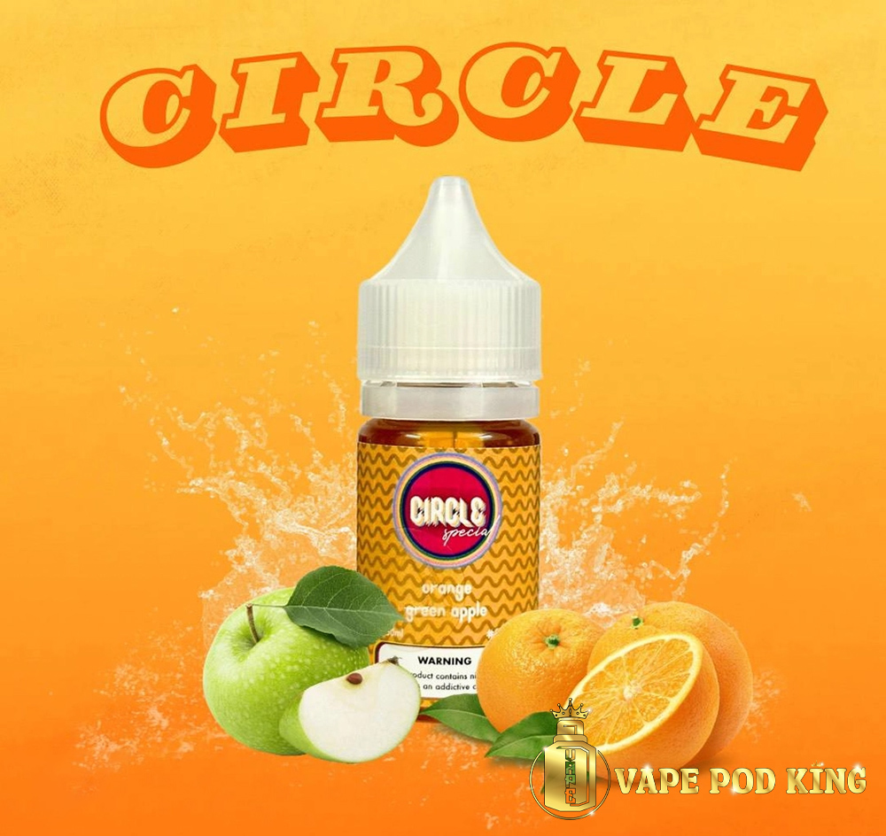 Circle Cam Táo Xanh – Orange Green Apple 30ml