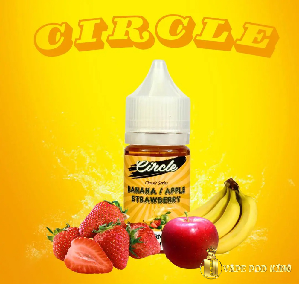 Circle Chuối Táo Dâu – Banana Apple Strawberry 30ml