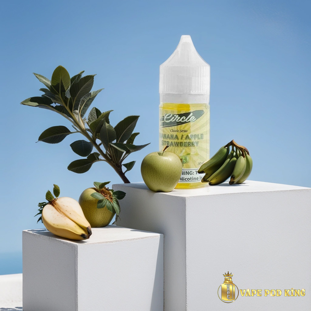 Circle Chuối Táo Dâu – Banana Apple Strawberry 30ml