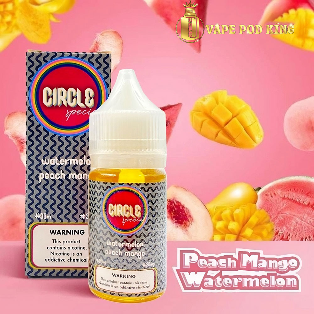 Circle Dưa Hấu Đào Xoài – Watermelon Peach Mango 30ml
