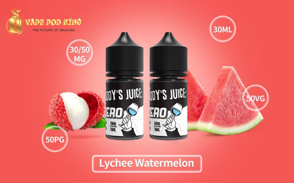 Daddy's Juice Vải Dưa Hấu - Lyche Watermelon 30ml