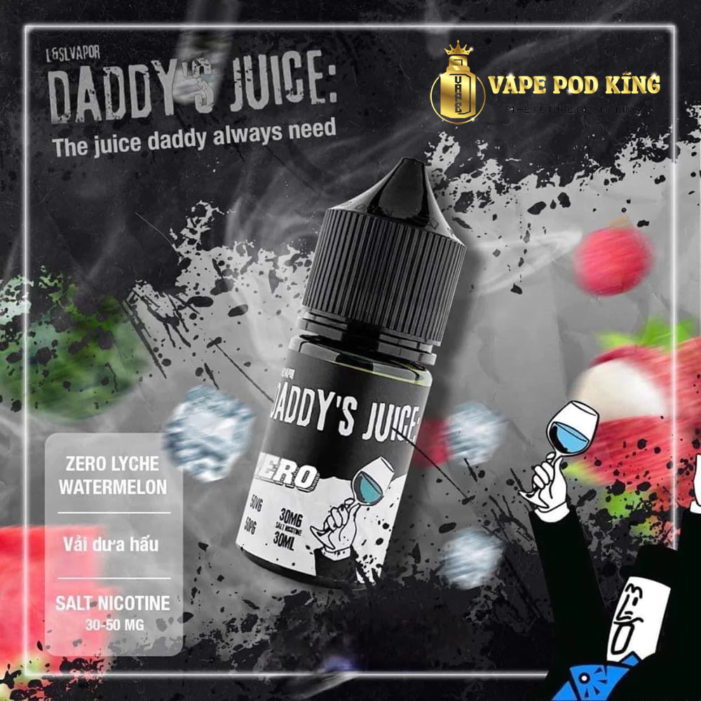 Daddy's Juice Vải Dưa Hấu - Lyche Watermelon 30ml