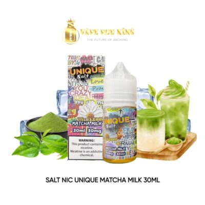 review sữa unique x matcha sữa