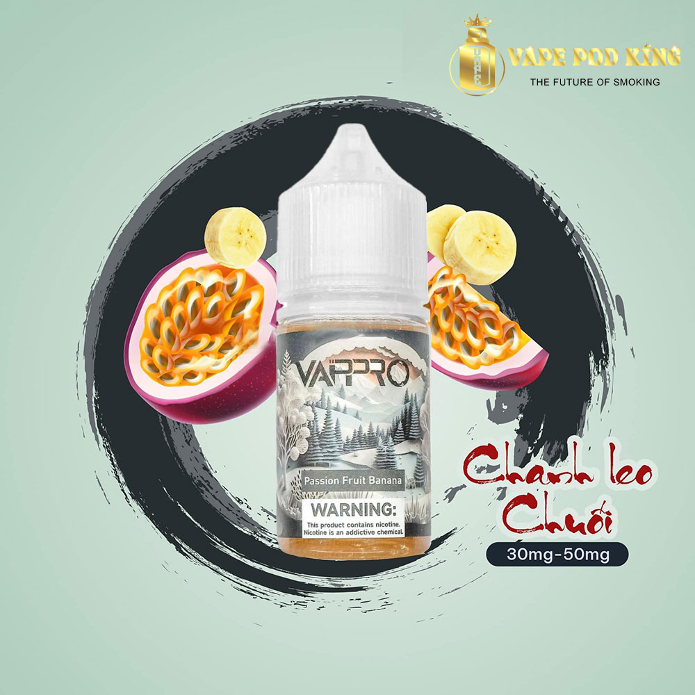 Vappro Chanh Dây Chuối – Passion Fruit Banana 30ml