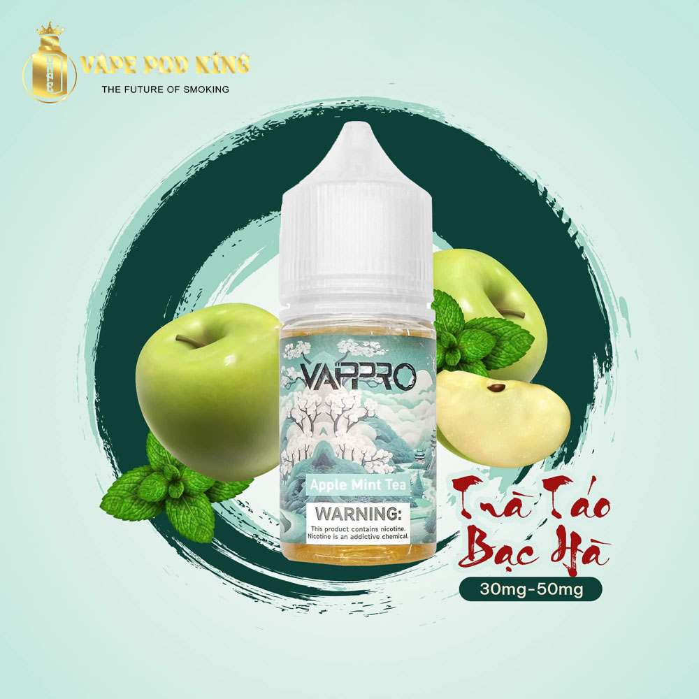 Vappro Trà Táo Bạc Hà - Apple Mint Tea 30ml