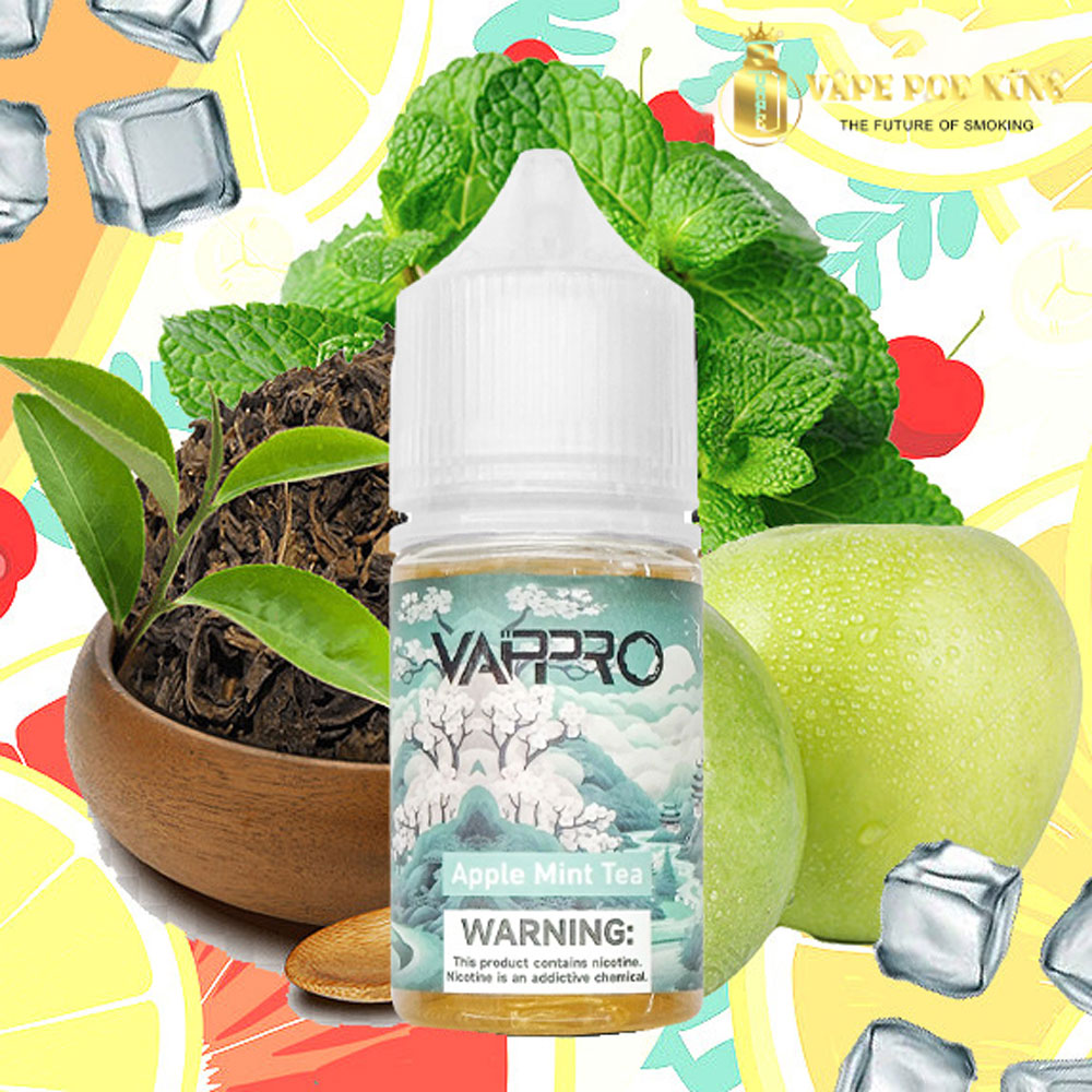 Vappro Trà Táo Bạc Hà - Apple Mint Tea 30ml