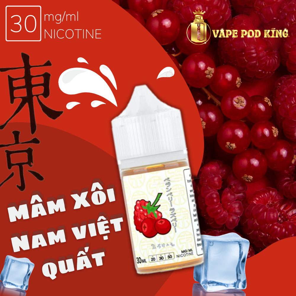 Tokyo Pro Mâm Xôi Việt Quất - Cranberry Raspberry 30ml
