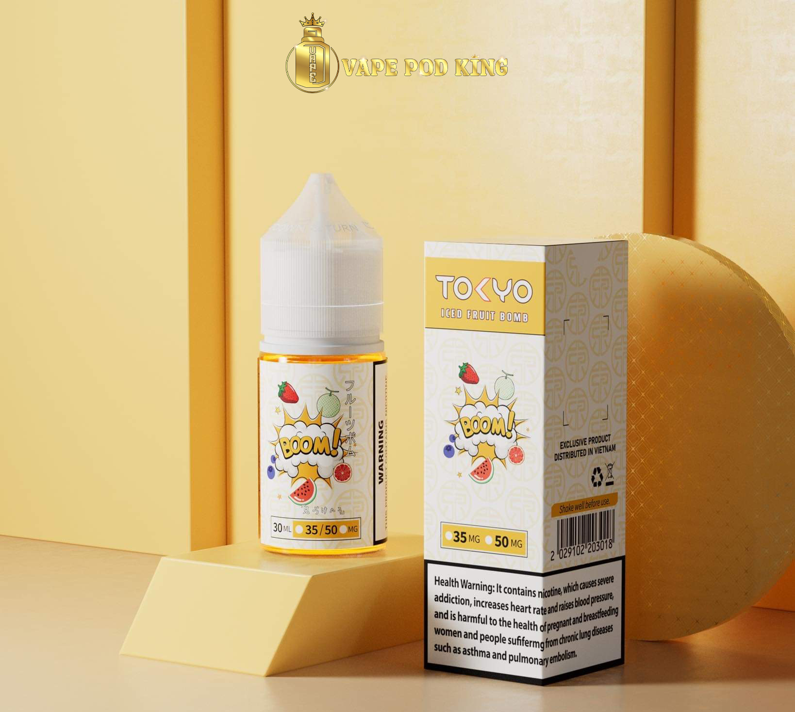 Tokyo Pro Trái Cây Mix - Fruit Bomb 30ml
