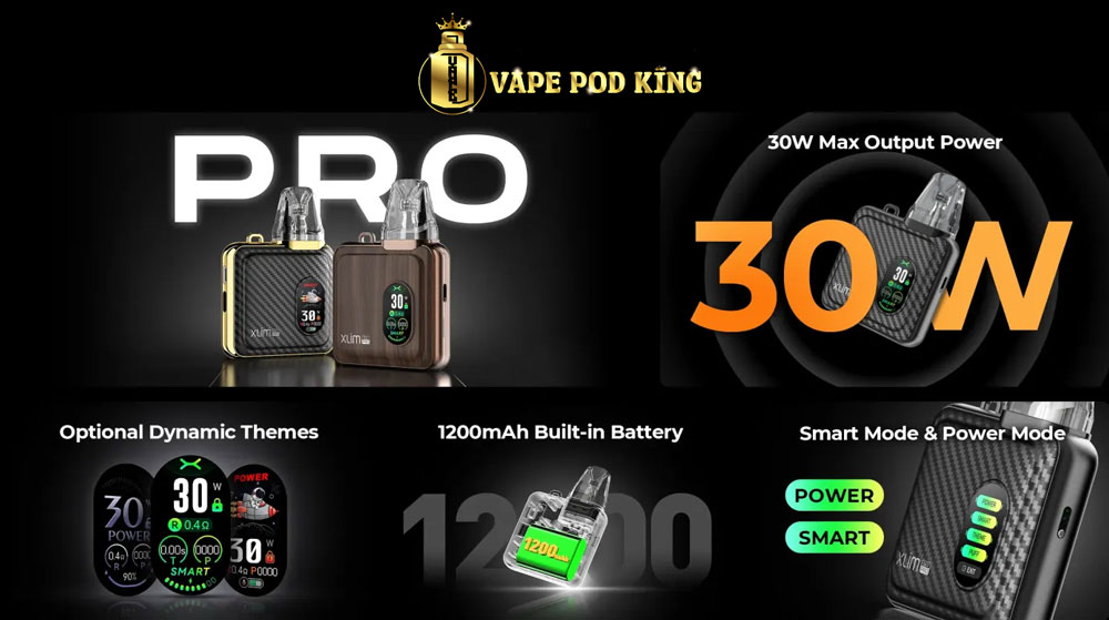 Xlim SQ Pro 30w Pod Kit - Oxva