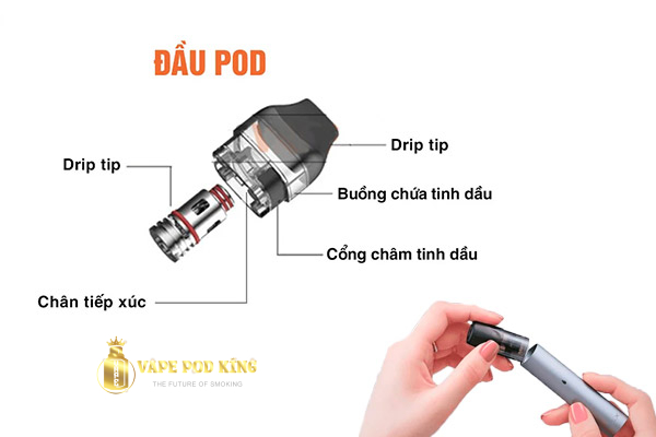 Đầu pod Xlim V2 dùng được trong bao lâu?