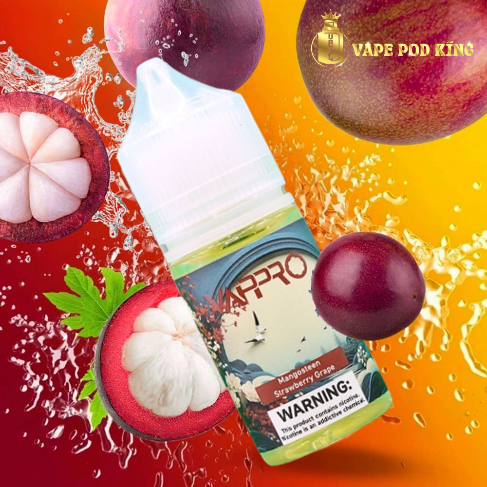 Vappro Măng Cụt Dâu Nho - Mangosteen Strawberry Grape 30ml