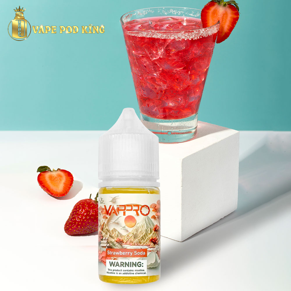 Vappro Soda Dâu - Soda Strawberry 30ml