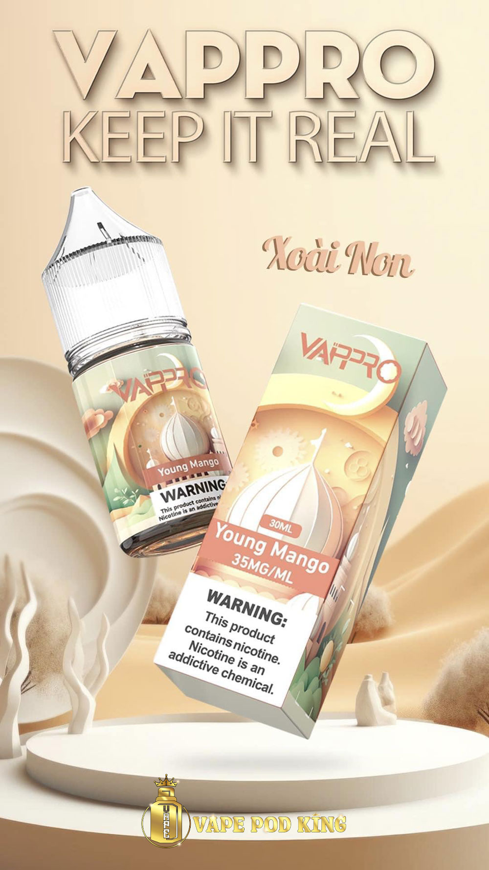 Vappro Xoài Non - Young Mango 30ml