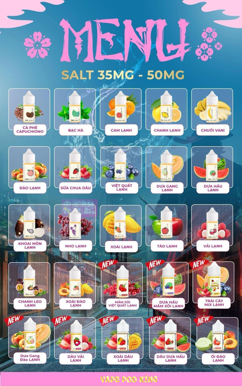 Tinh Dầu ( Juice ) tokyo pro