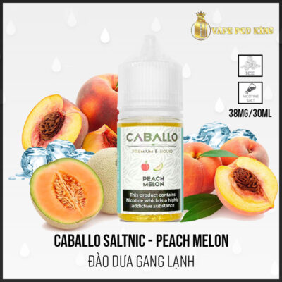 Caballo Đào Dưa Gang - Peach Melon 30ml