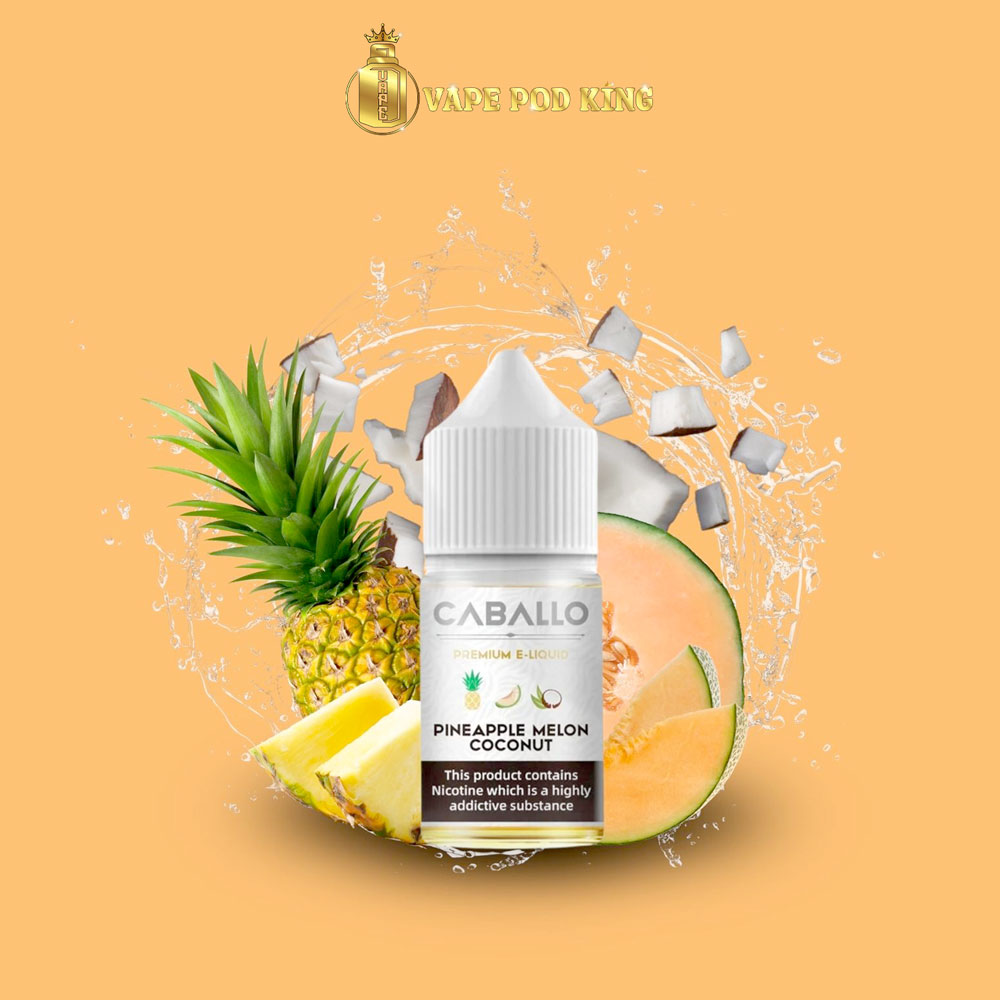 Caballo Dứa Dừa Dưa Gang - Pineapple Melon Coconut 30ml