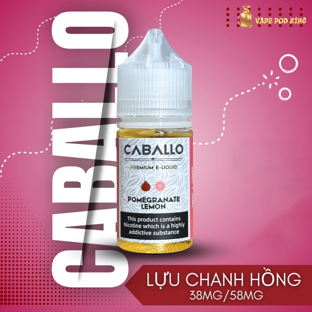 Caballo Lựu Chanh - Pomegranate Lemon 30ml