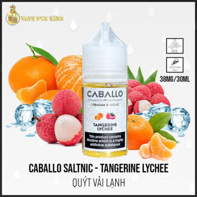 Caballo Quýt Vải - Tangerine Lychee 30ml