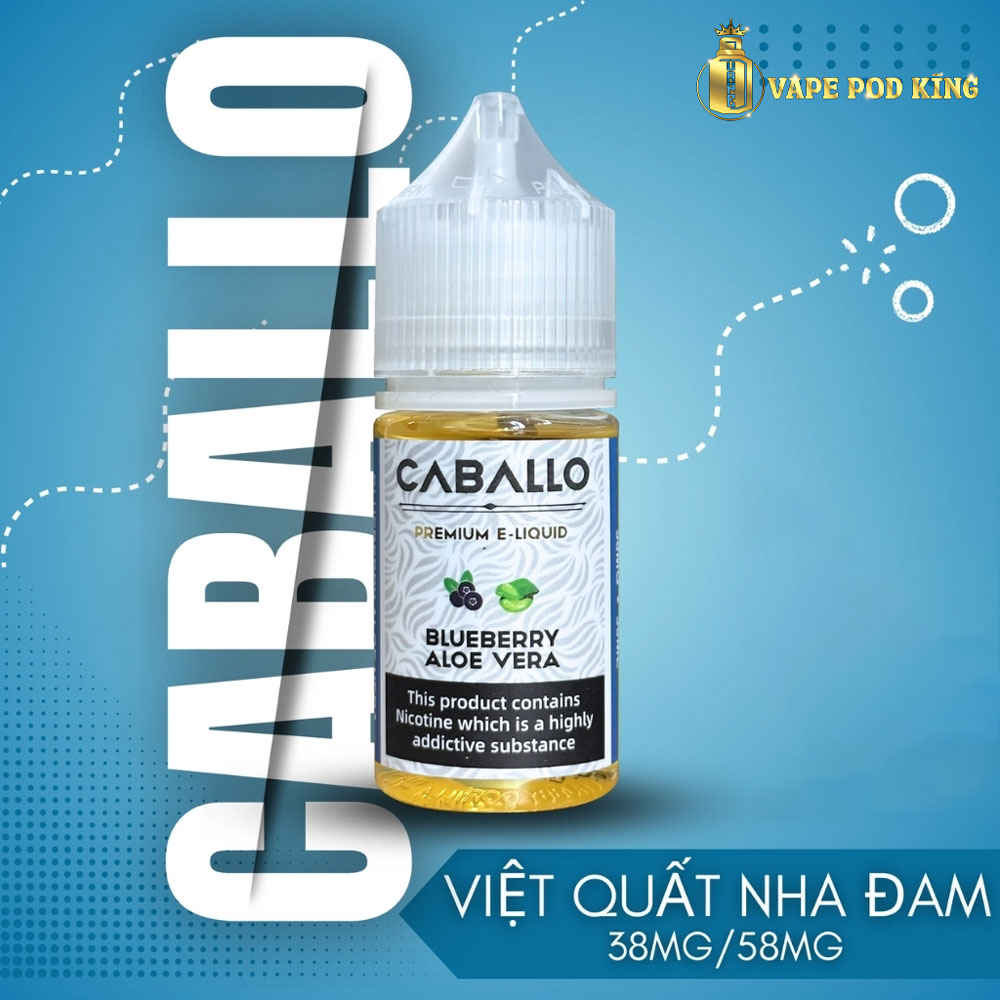 Caballo Việt Quất Nha Đam 30ml