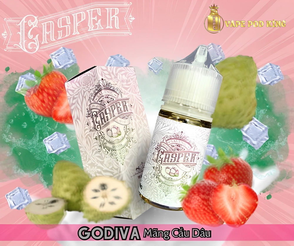 Casper Dâu Mãng Cầu - Soursop Strawberry 30ml